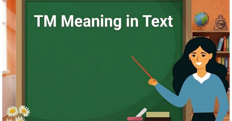 TM meaning in text