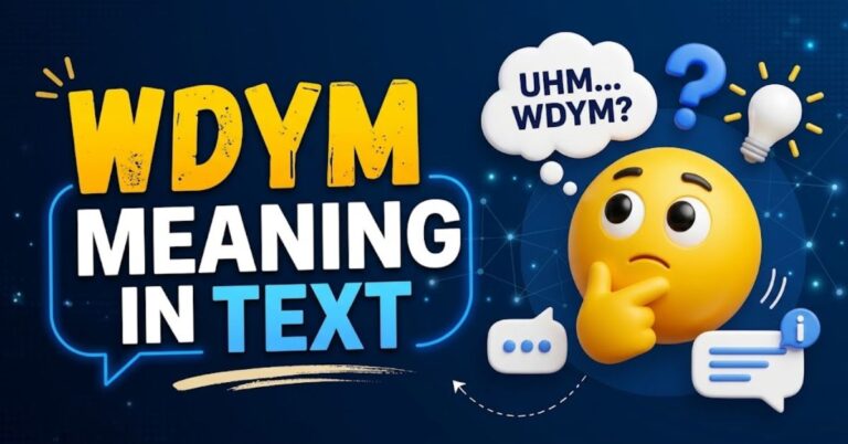WDYM meaning