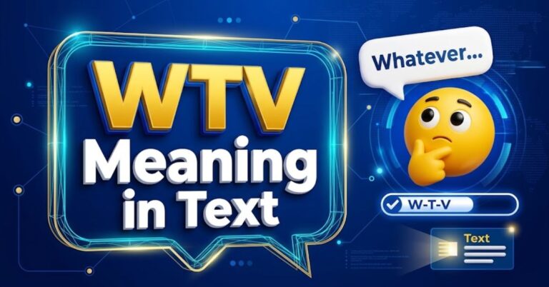 WTV Meaning in Text