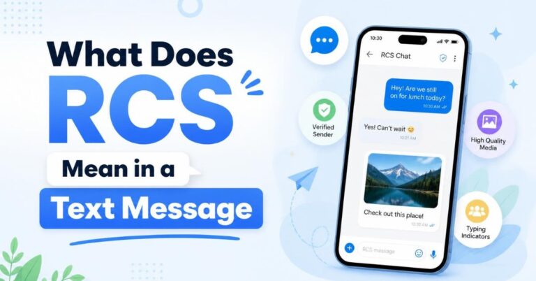 What Does RCS Mean in a Text Message